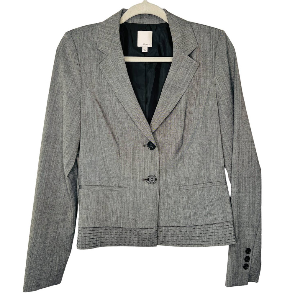 Halogen Single Breasted Notch Lapel Lined Profess… - image 2